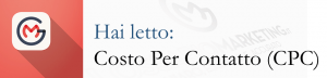 costo contatto o CPC