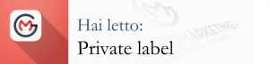 private label significato